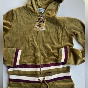 Olive Green Juicy Couture vintage tracksuit